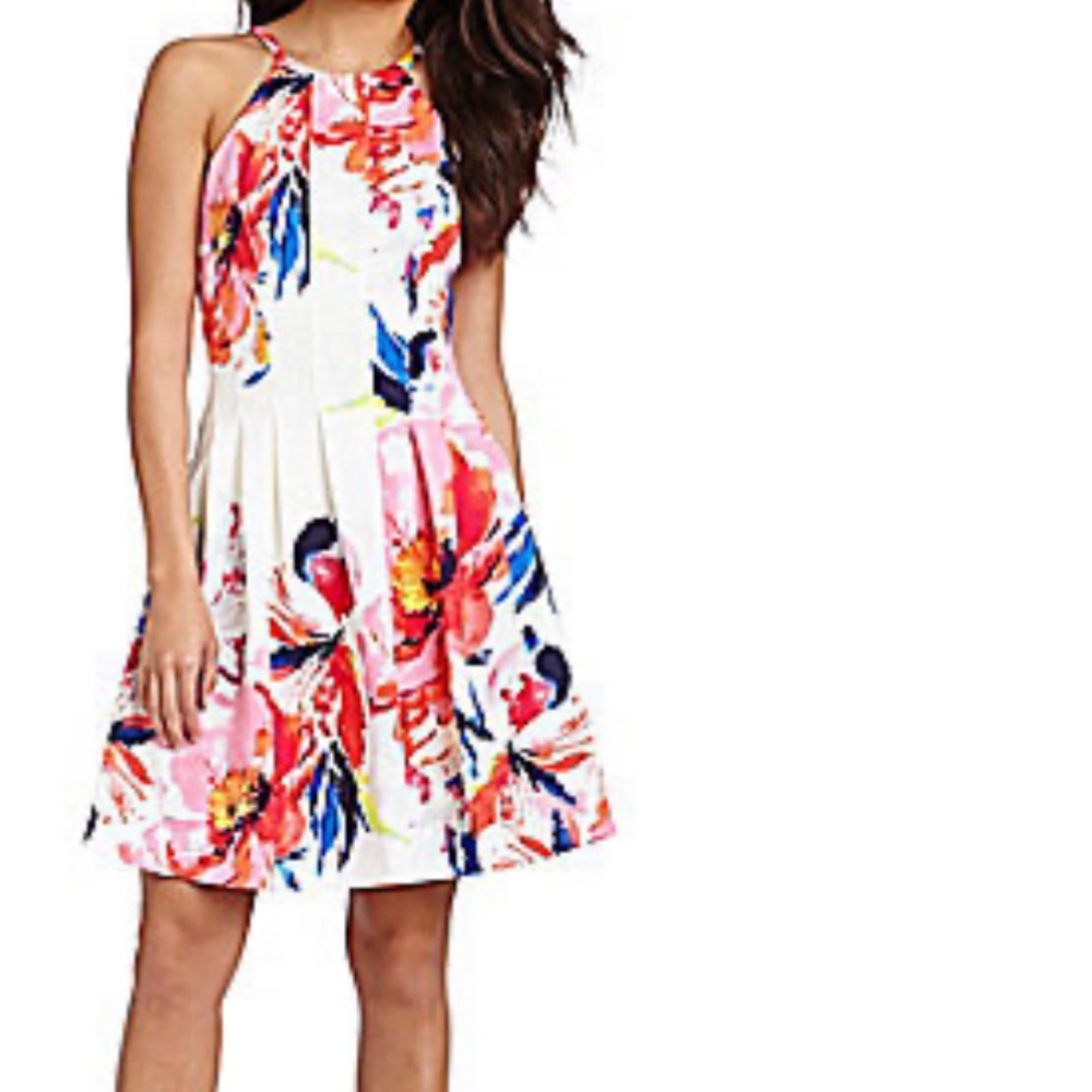 Vince Camuto Floral Dress size 2